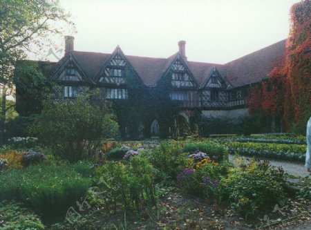欧洲花园式建筑图片