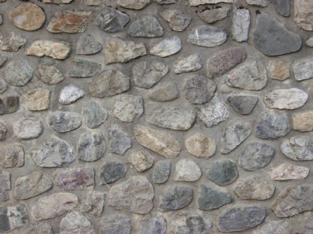 石头墙壁图片