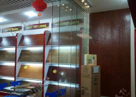 韩高地板专卖店图片