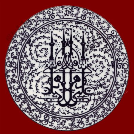 土耳其瓷盘图片