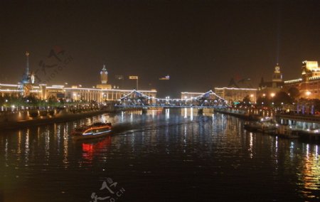 津城夜色图片