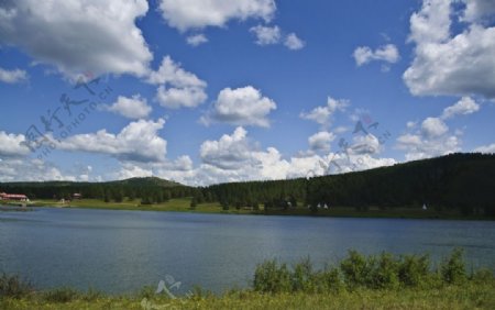 呼伦湖图片
