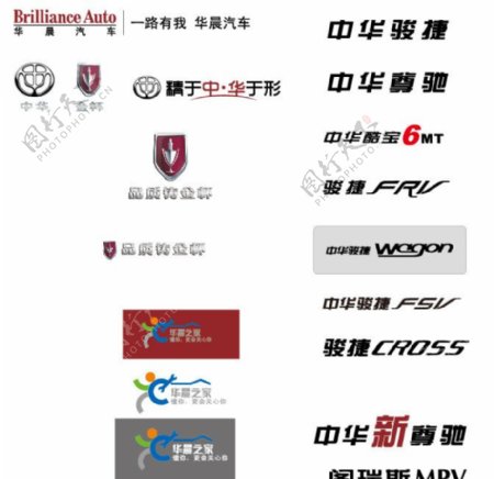 华晨logo图片