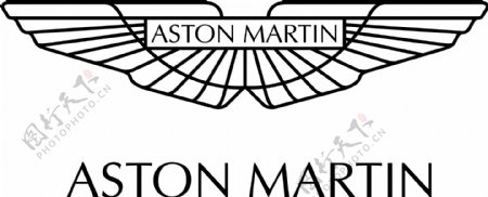 阿斯顿马丁标志矢量图图片