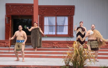 毛利人表演图片