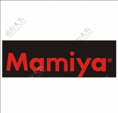 日本玛米亚Mamiya相机矢量标志图片