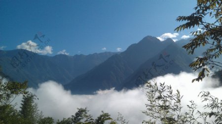 怒江马吉乡某山顶景色图片