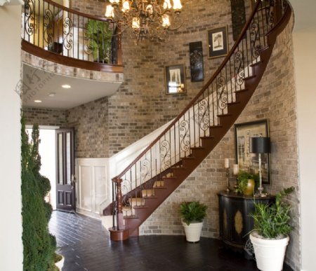 客厅楼梯复式结构图片