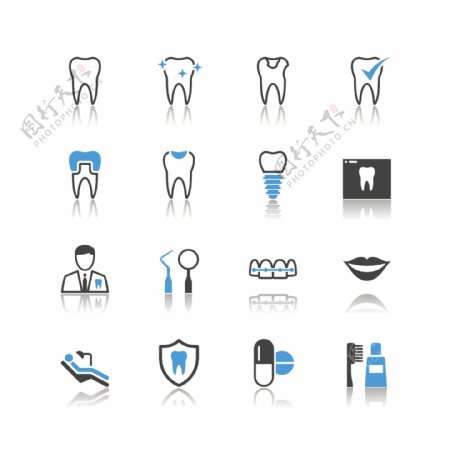 牙医logo牙齿牙科图片