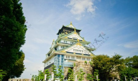 大阪城堡图片