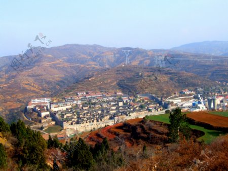 湘语村整体鸟瞰图图片