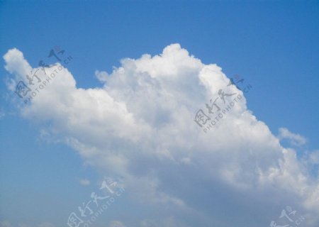 呼和浩特大青山的蓝天图片