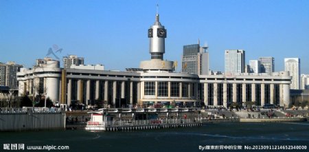 天津火车站全景图片