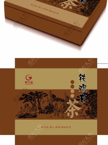 铁观音茶叶盒图片