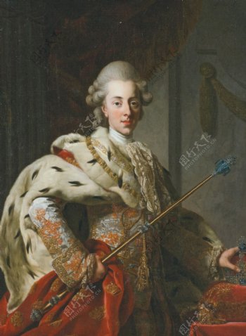 丹麦国王克里斯蒂安七世图片