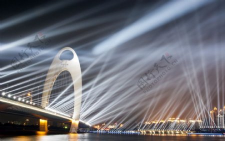 广州亚运夜景图片