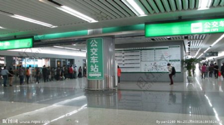 深圳北公交车站图片
