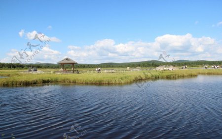 内蒙古七星湖图片