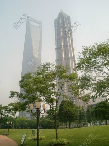 环球金融中心金茂大厦图片