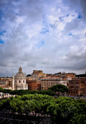 罗马城市建筑图片