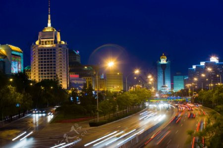 北京夜景图图片