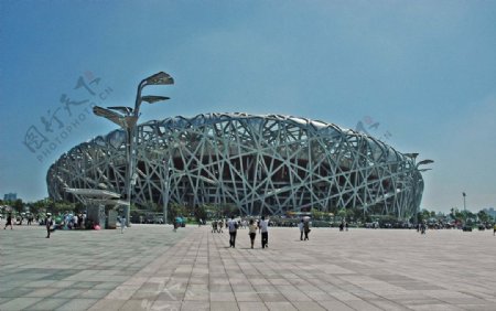 北京鸟巢国家体育场图片