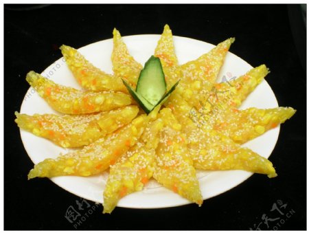 芦荟玉米饼图片
