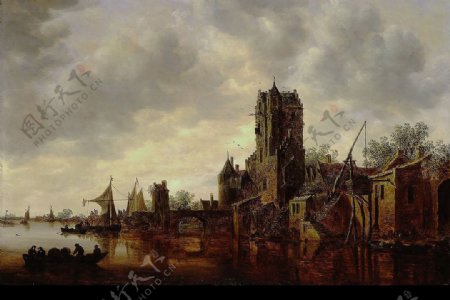欧洲风景油画之八图片