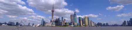 上海浦东全景图片