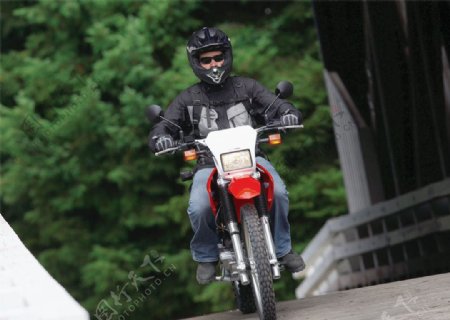 本田越野摩托车图片