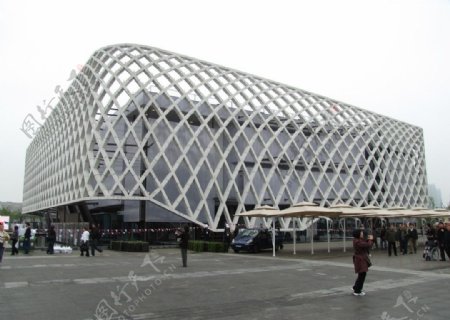 上海世博会法国馆图片