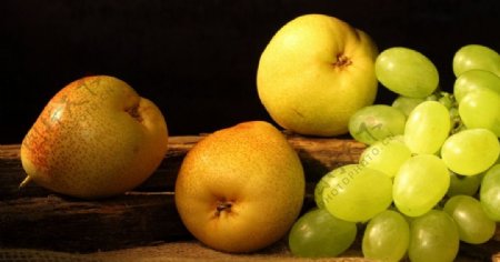 梨子葡萄图片