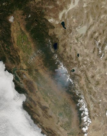加利福尼亚州摩根大火图片