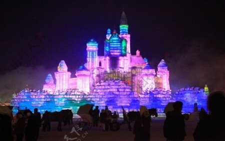 第十二届哈尔滨冰雪大世界图片