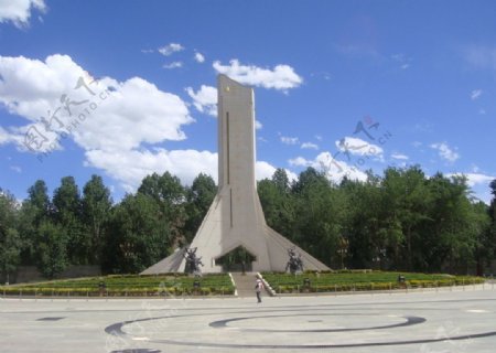 西藏解放纪念碑图片