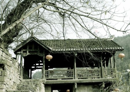 凤凰古城旧屋图片
