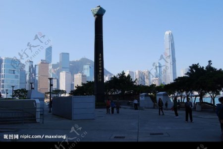 香港回归祖国纪念碑图片