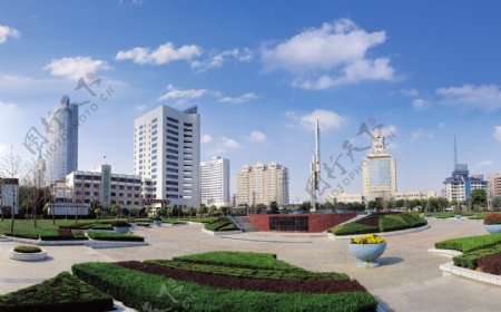 张家港和平广场图片