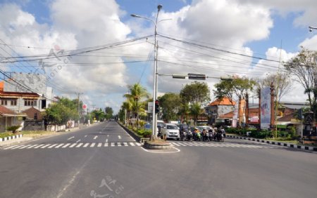 巴厘岛街景图片