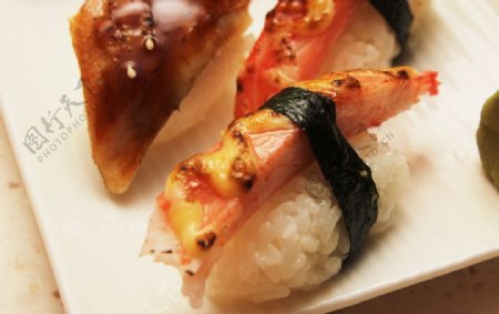 蟹柳寿司图片