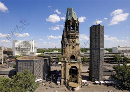 柏林威廉皇帝紀念教堂图片