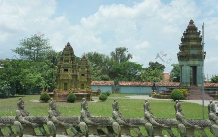 柬埔寨宗教风光图片