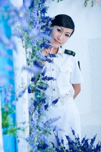 海军女兵图片