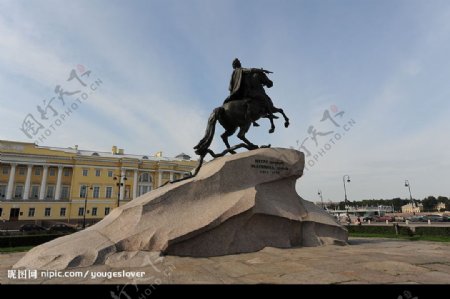 莫斯科英雄雕塑图片