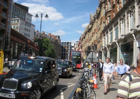 伦敦市中心街景图片