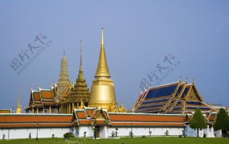 泰国皇宫宫殿金色图片