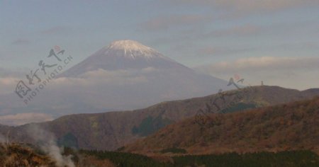 箱根看富士山图片