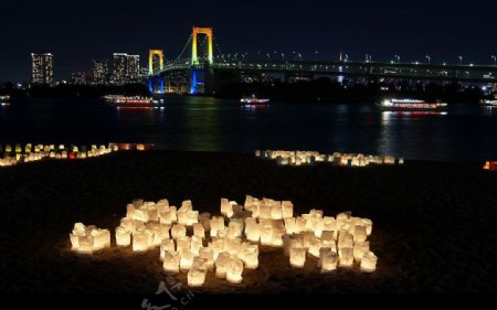 東京御台場夜景图片