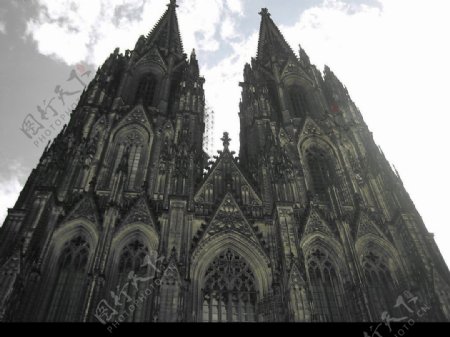 雄伟壮观的科隆大教堂图片