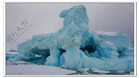 极地冰川图片